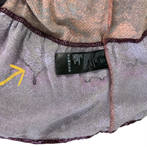 Anthropologie Colima Maxi Dress MP Petite Sleeveless Tiered Colorblock Fall - Picture 8 of 12